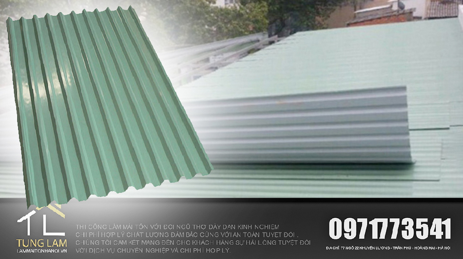 làm mái tôn 