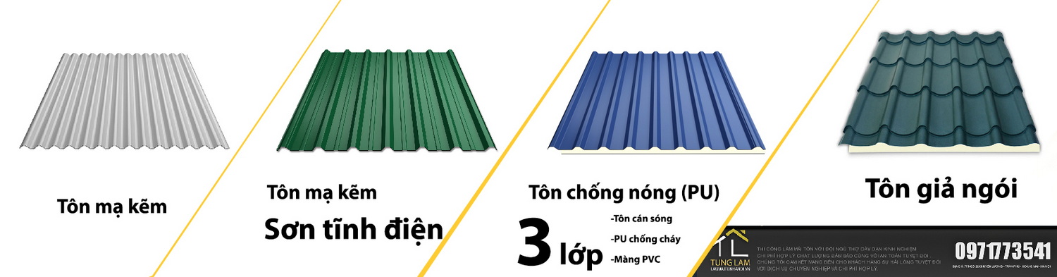 làm mái tôn 