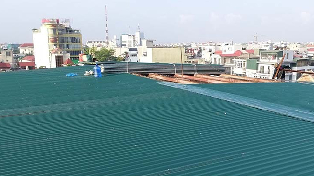 dịch vụ làm mái tôn trọn gói
