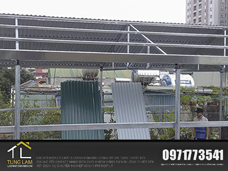 Tôn lạnh – Giải pháp chống nóng