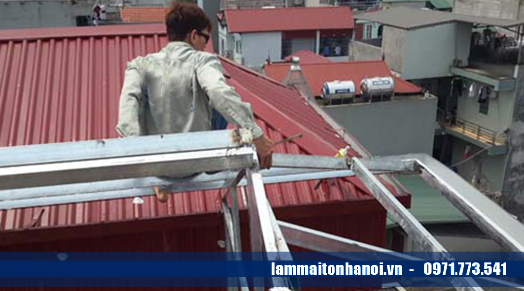 làm mái tôn chất lượng cao
