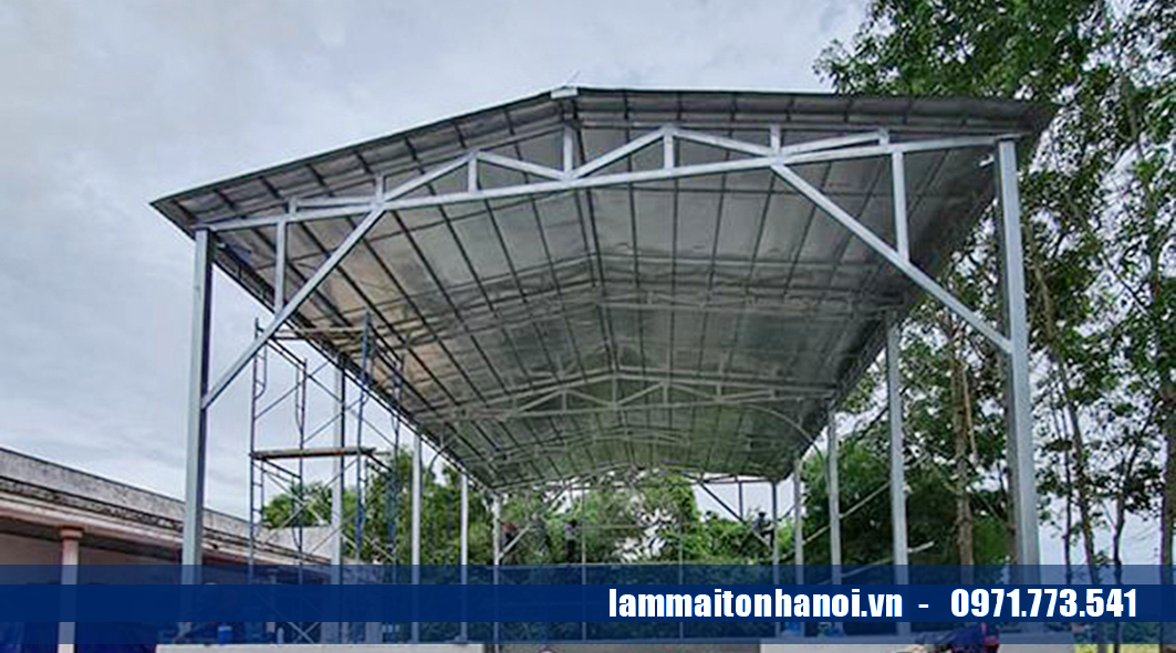 Quy trình lợp mái tôn
