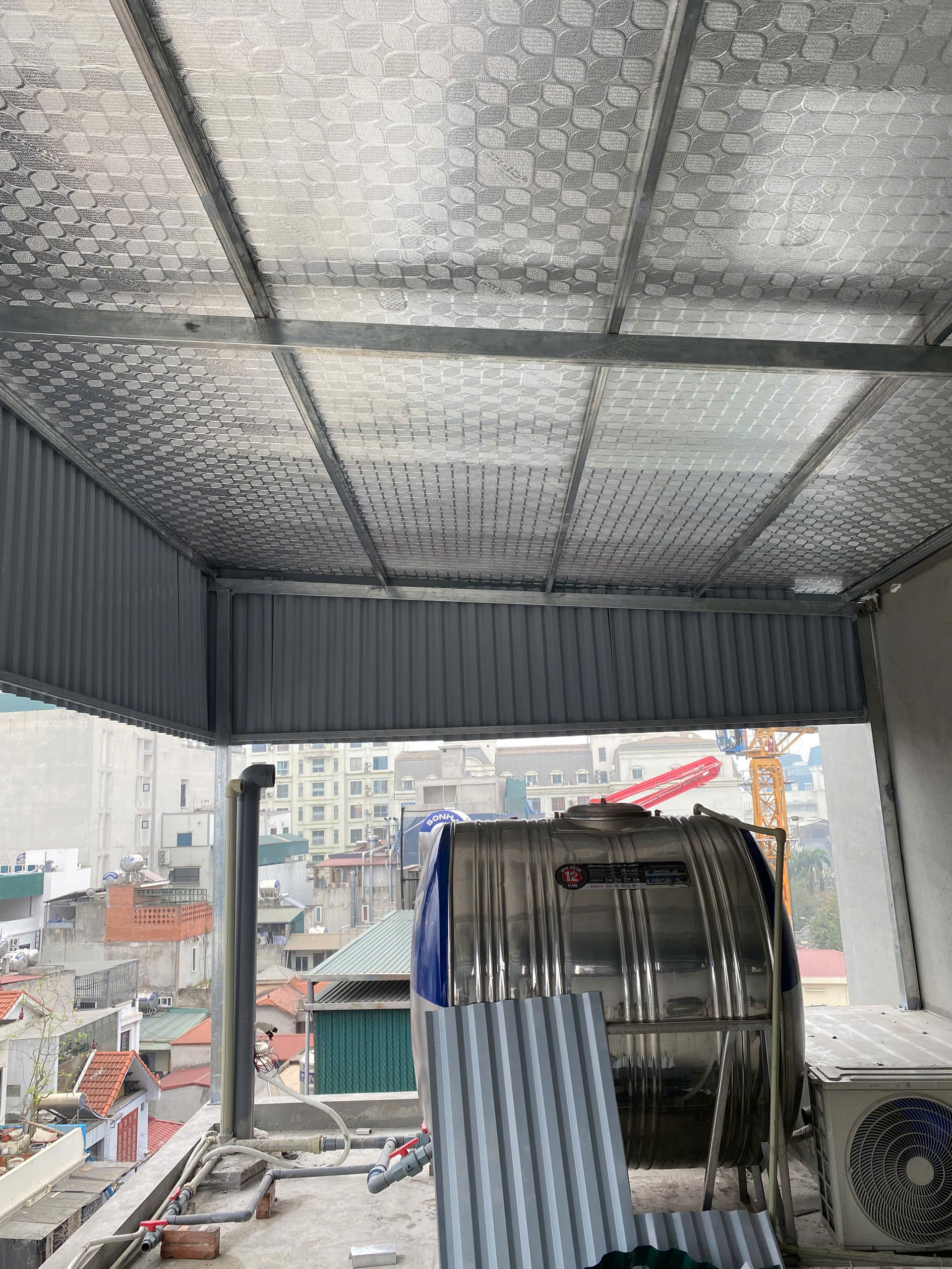 Làm Mái Tôn Sân Thượng