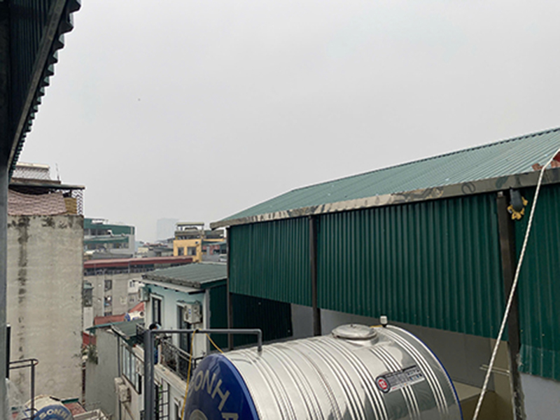 làm mái tôn tại Long Biên