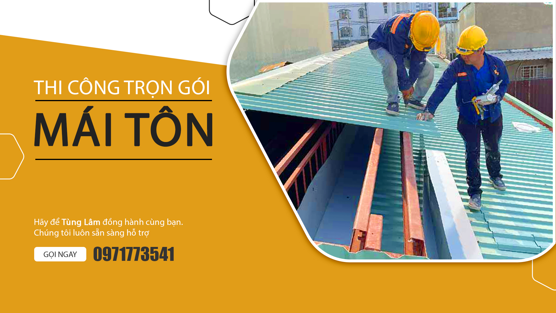 làm mái tôn giá rẻ